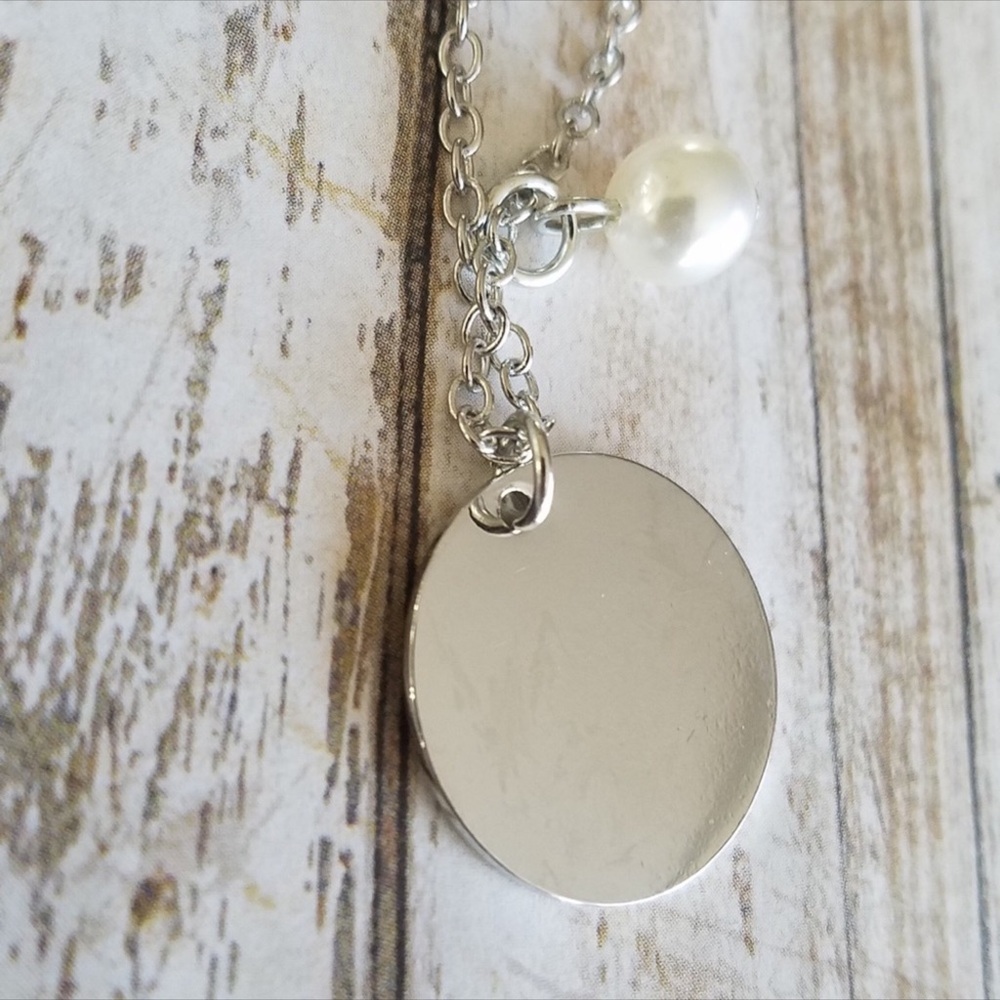 Aloha Beaches stamped necklace - Picture 2 of 7